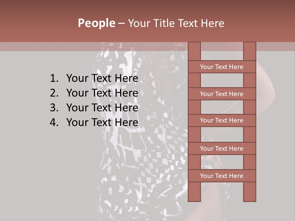 Woman Studio Cute PowerPoint Template