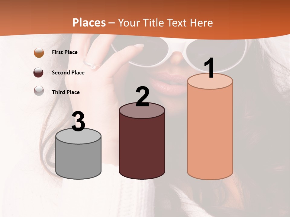 Vertical Woman Sexy PowerPoint Template