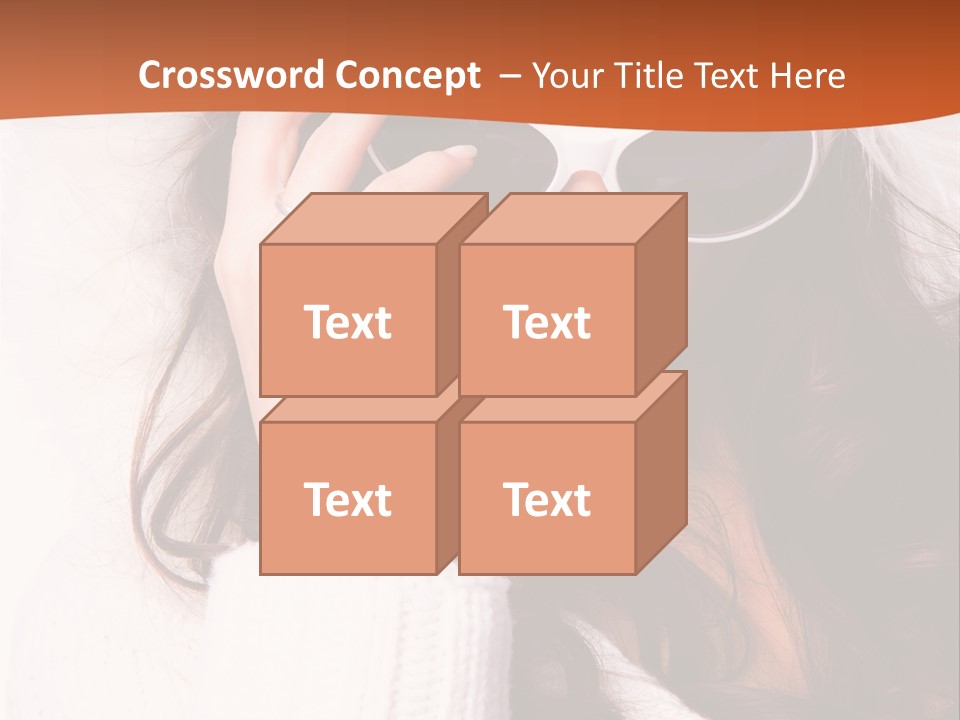 Vertical Woman Sexy PowerPoint Template