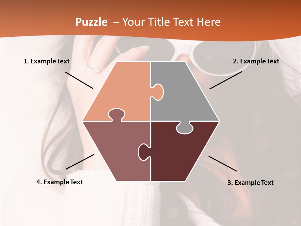 Vertical Woman Sexy PowerPoint Template