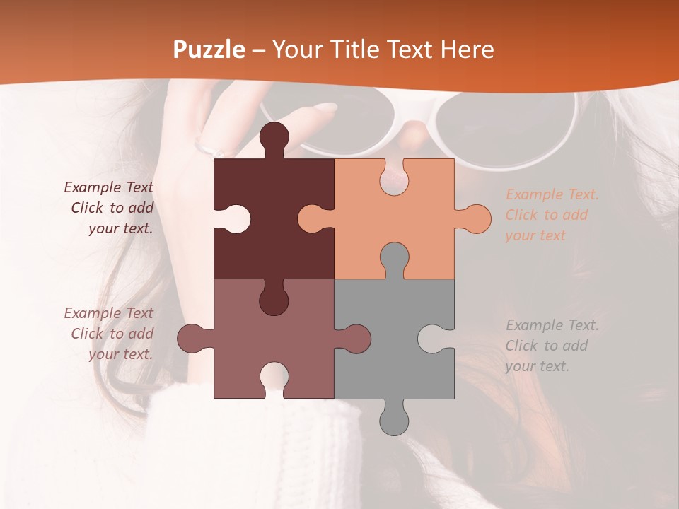 Vertical Woman Sexy PowerPoint Template