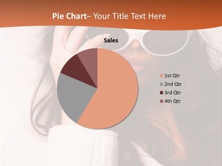 Vertical Woman Sexy PowerPoint Template