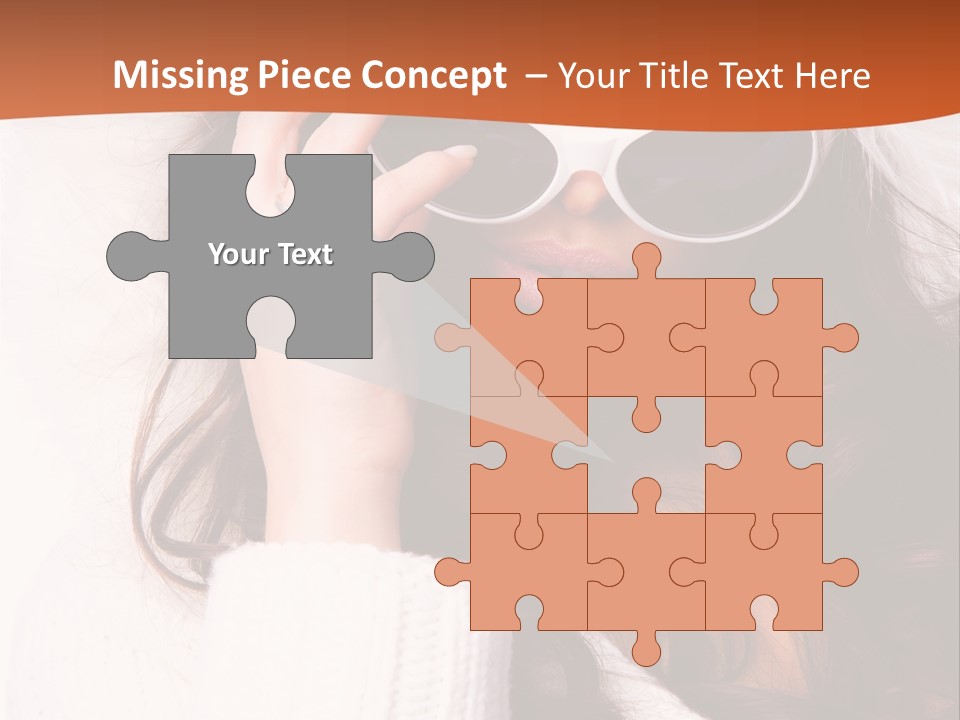 Vertical Woman Sexy PowerPoint Template