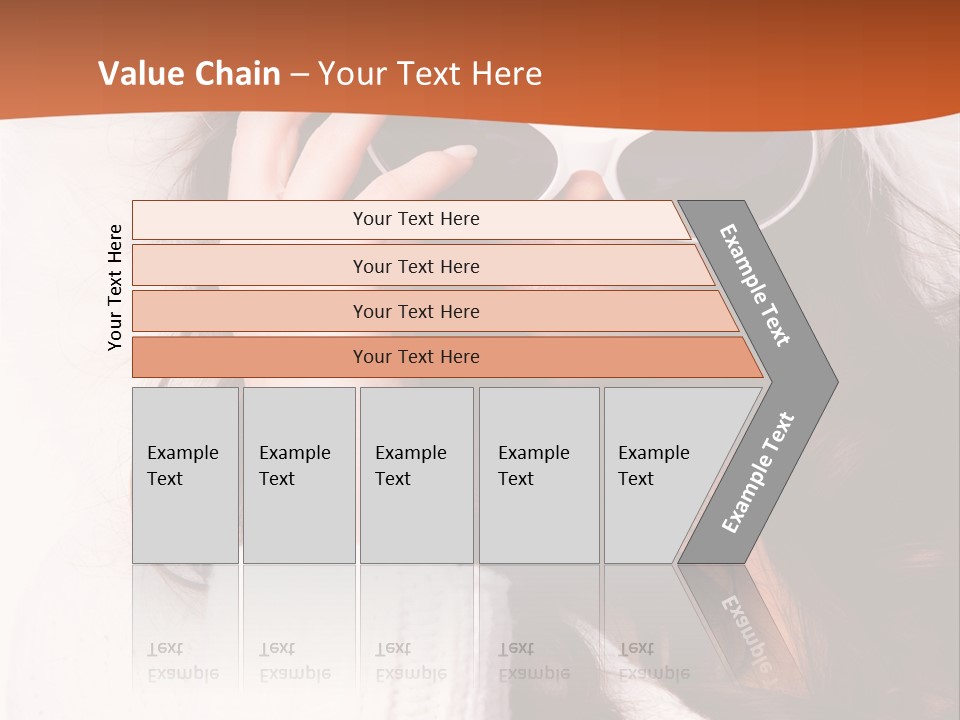 Vertical Woman Sexy PowerPoint Template
