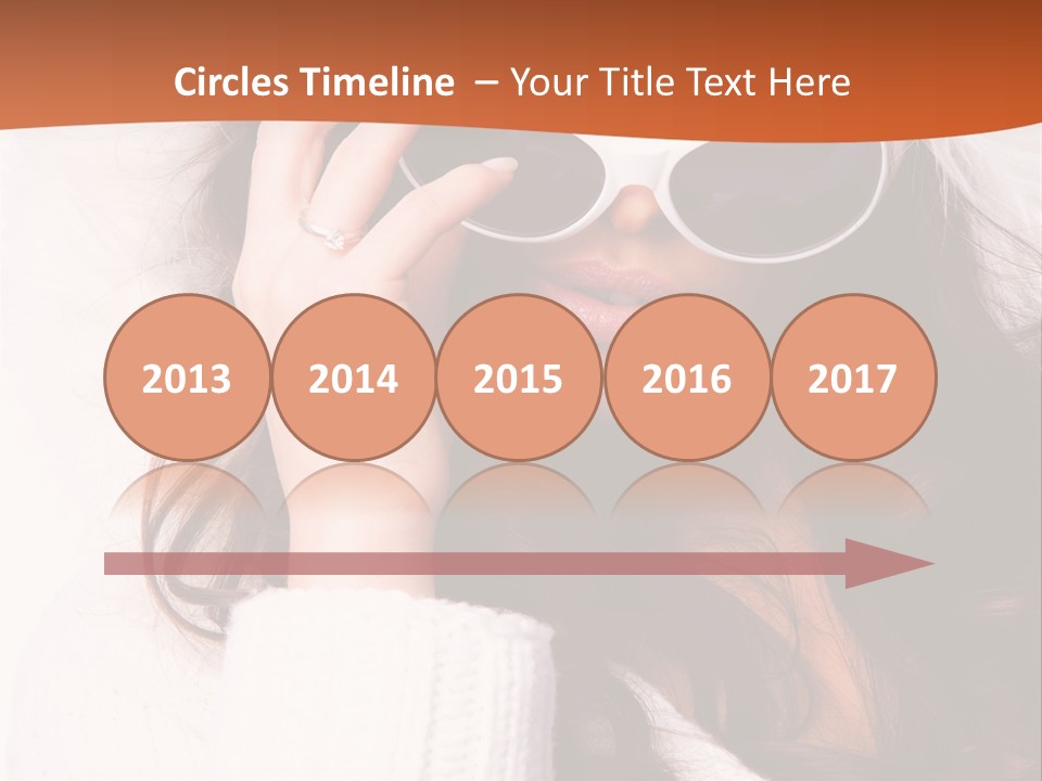 Vertical Woman Sexy PowerPoint Template