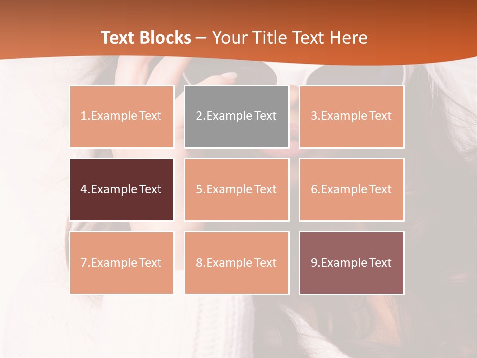 Vertical Woman Sexy PowerPoint Template