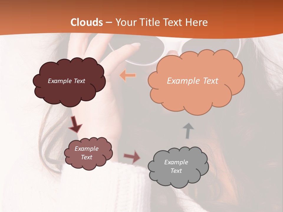 Vertical Woman Sexy PowerPoint Template