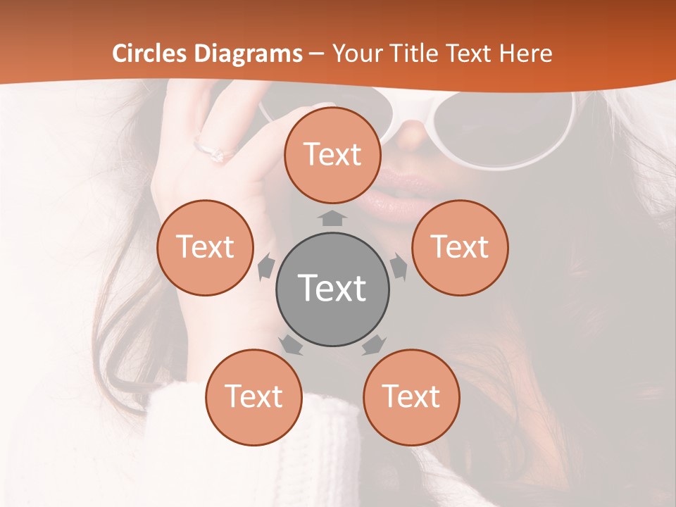 Vertical Woman Sexy PowerPoint Template