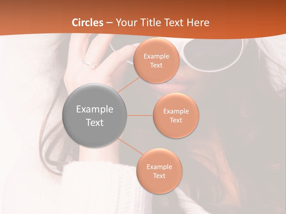 Vertical Woman Sexy PowerPoint Template