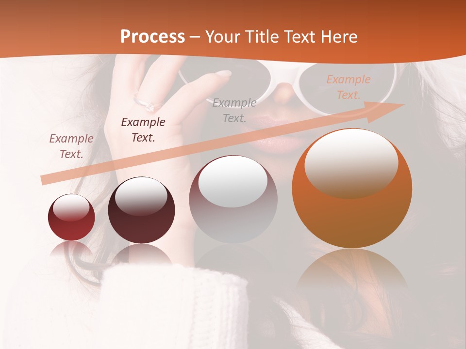 Vertical Woman Sexy PowerPoint Template