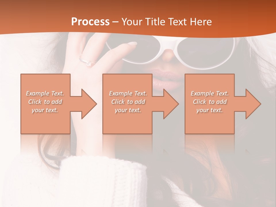 Vertical Woman Sexy PowerPoint Template