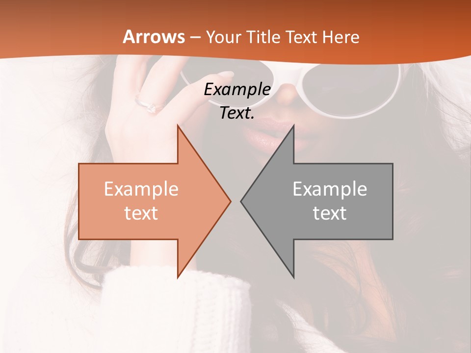 Vertical Woman Sexy PowerPoint Template