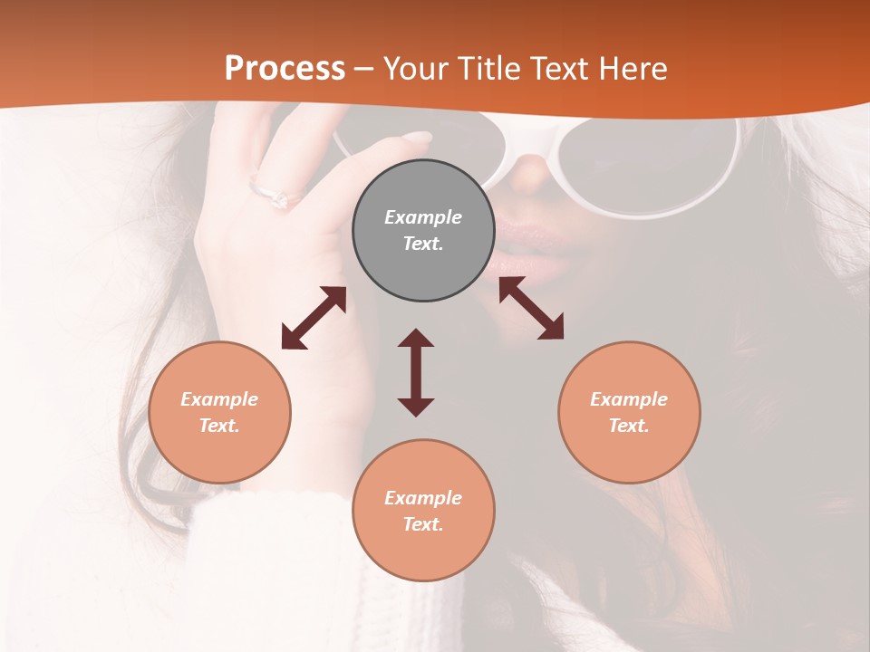 Vertical Woman Sexy PowerPoint Template