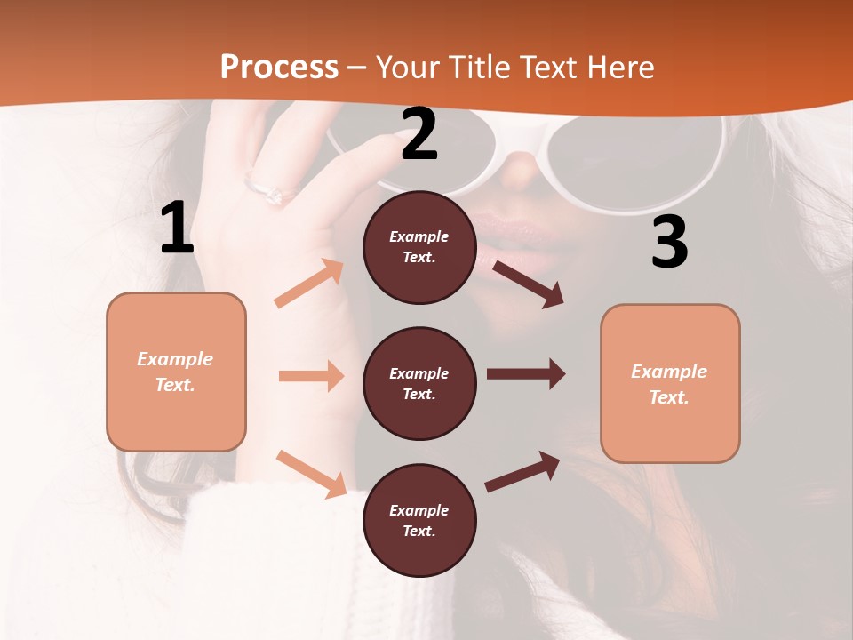 Vertical Woman Sexy PowerPoint Template
