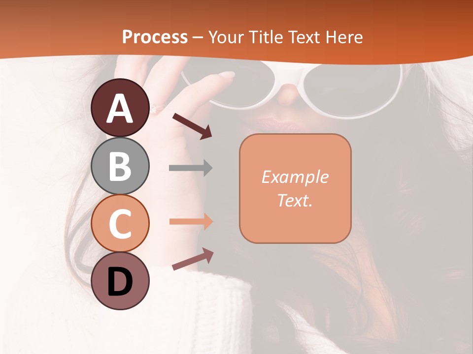 Vertical Woman Sexy PowerPoint Template