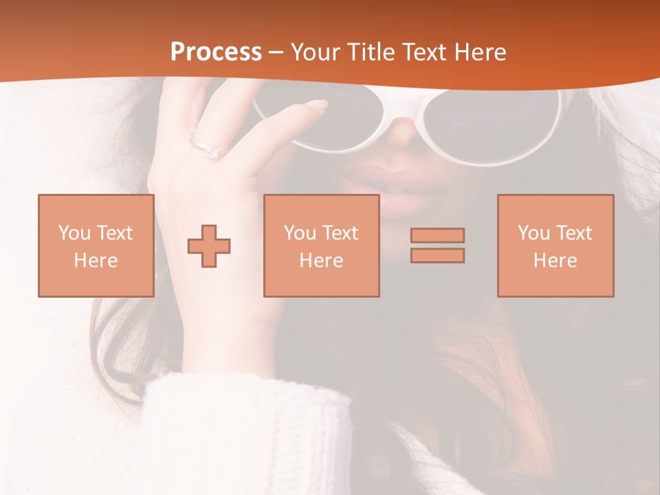 Vertical Woman Sexy PowerPoint Template