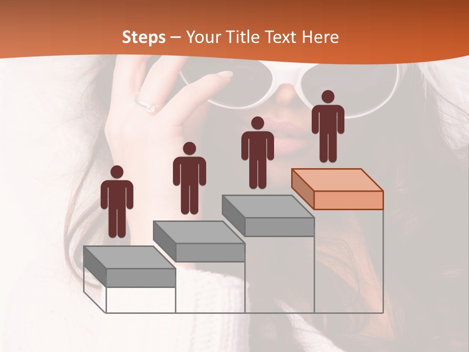 Vertical Woman Sexy PowerPoint Template