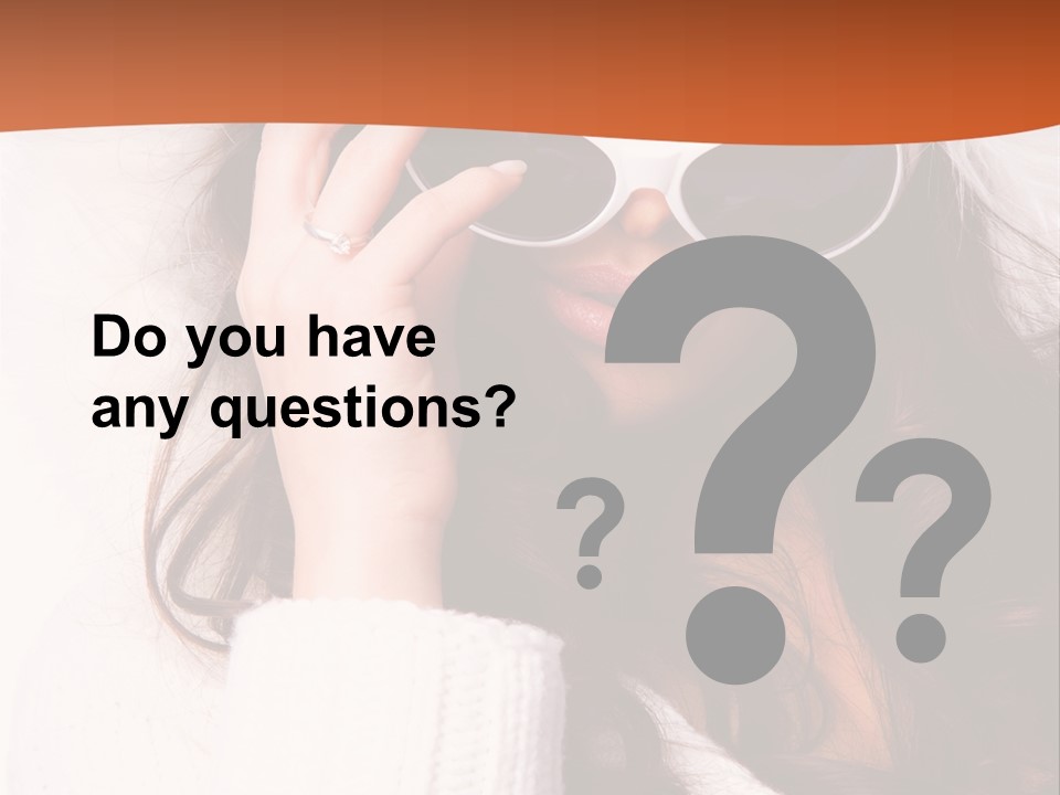 Vertical Woman Sexy PowerPoint Template