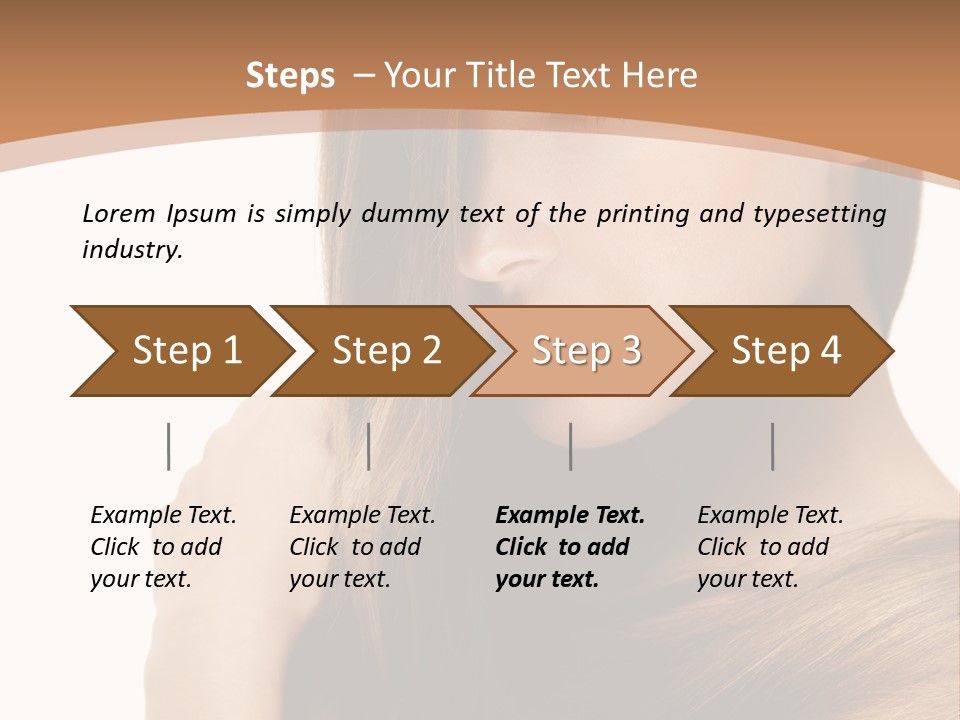 Brown Girl Beautiful PowerPoint Template