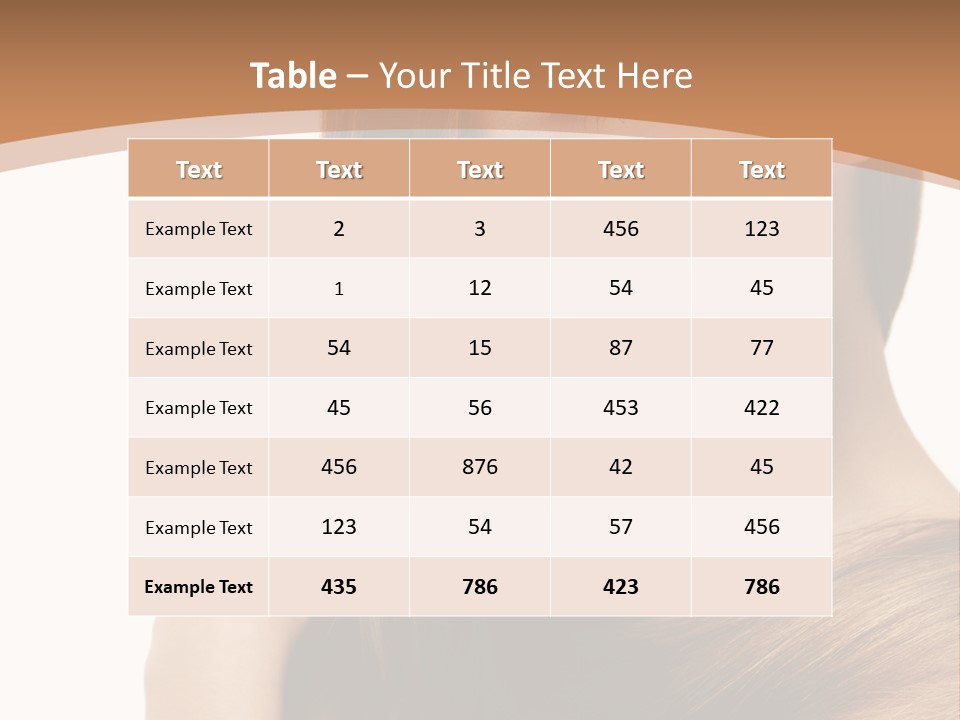 Brown Girl Beautiful PowerPoint Template