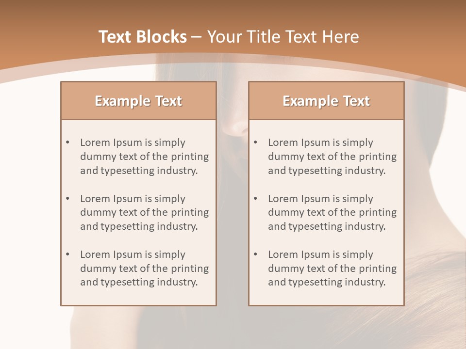 Brown Girl Beautiful PowerPoint Template