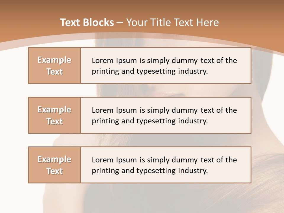 Brown Girl Beautiful PowerPoint Template