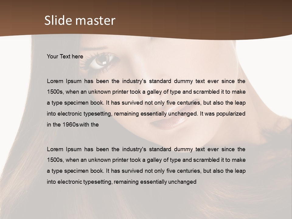 Luxury Human Style PowerPoint Template