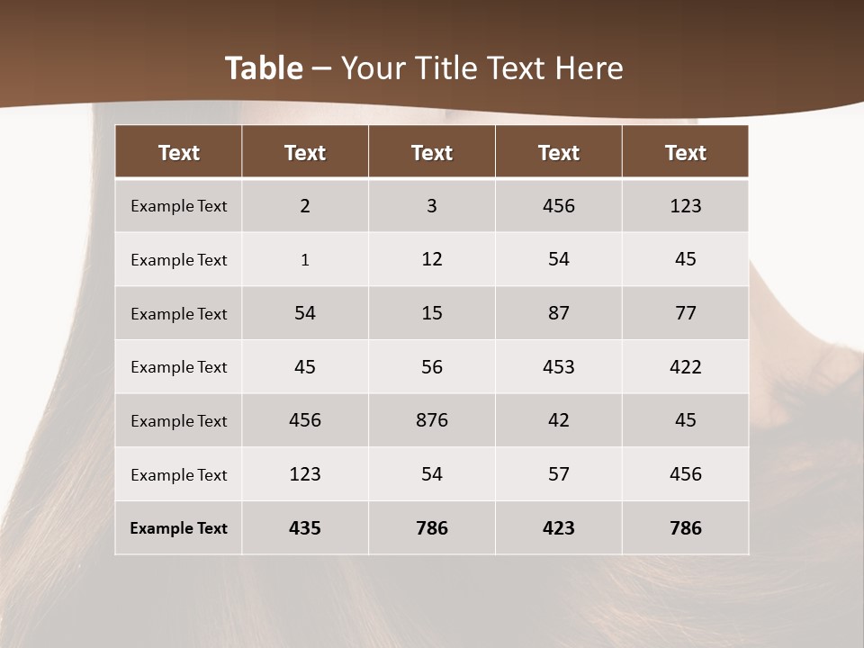 Luxury Human Style PowerPoint Template