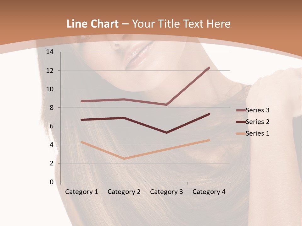 Beautiful Close Up Portrait PowerPoint Template