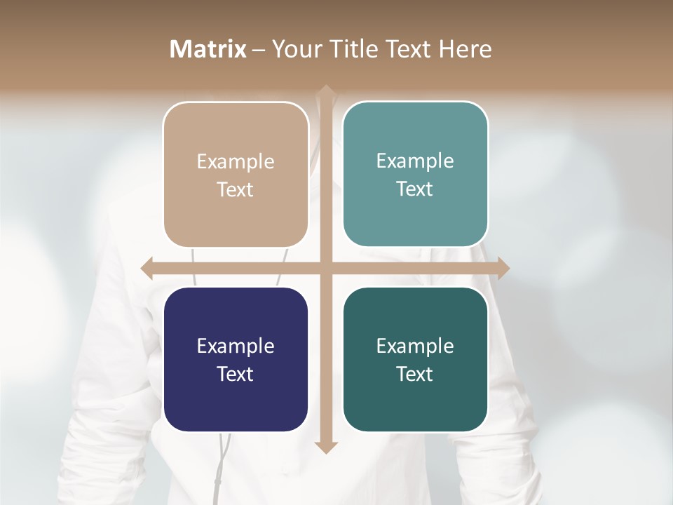 Enjoy Dance Head PowerPoint Template