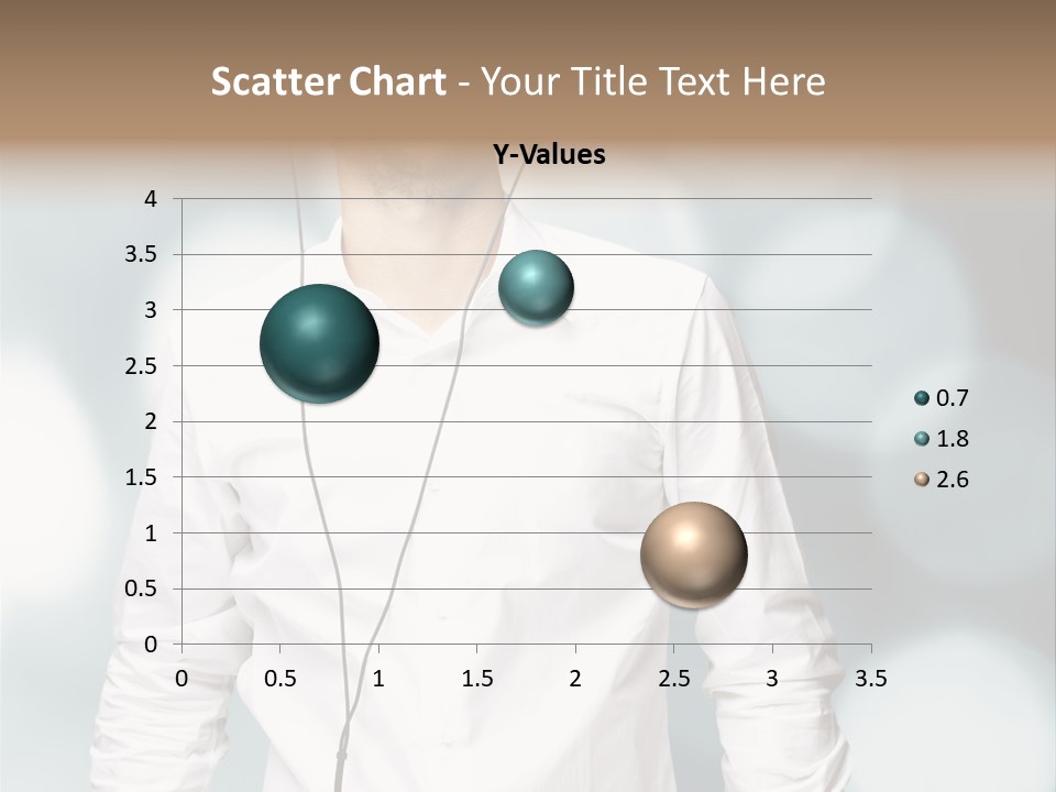 Enjoy Dance Head PowerPoint Template