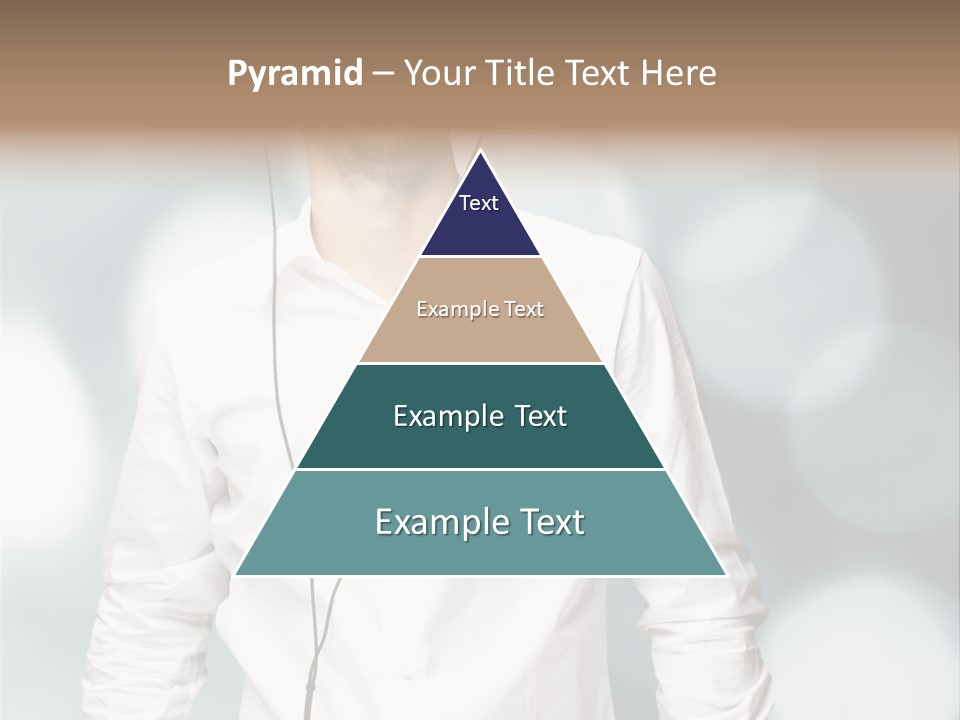 Enjoy Dance Head PowerPoint Template