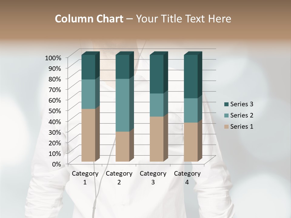 Enjoy Dance Head PowerPoint Template