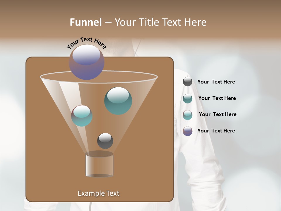 Enjoy Dance Head PowerPoint Template
