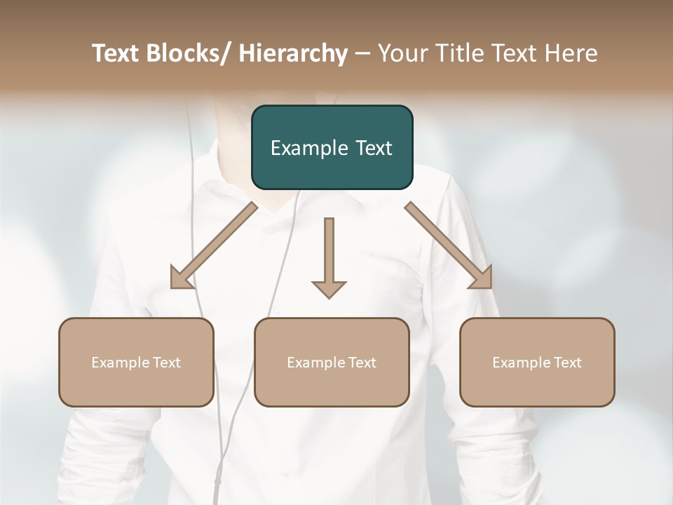 Enjoy Dance Head PowerPoint Template