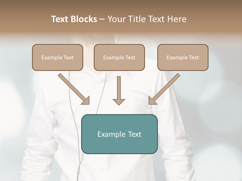 Enjoy Dance Head PowerPoint Template