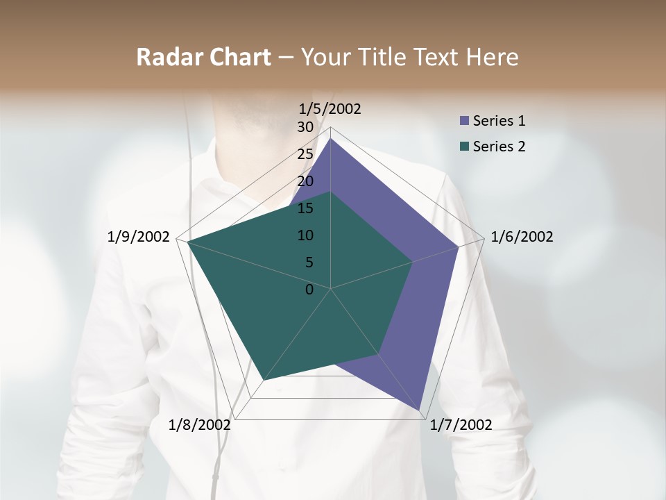 Enjoy Dance Head PowerPoint Template