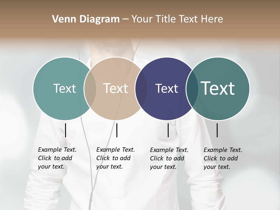 Enjoy Dance Head PowerPoint Template