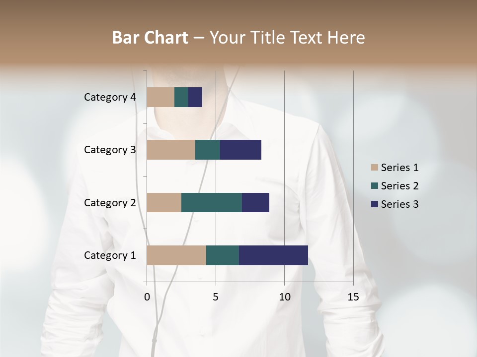 Enjoy Dance Head PowerPoint Template