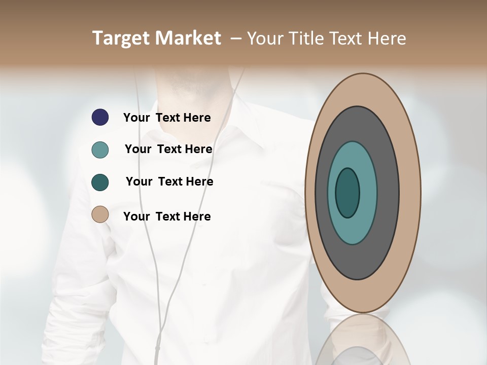 Enjoy Dance Head PowerPoint Template