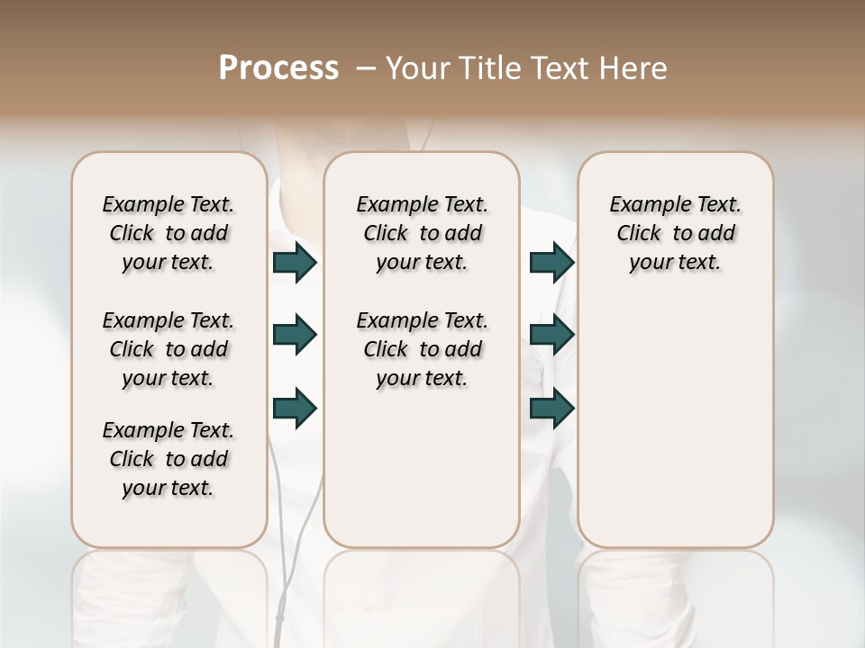 Enjoy Dance Head PowerPoint Template