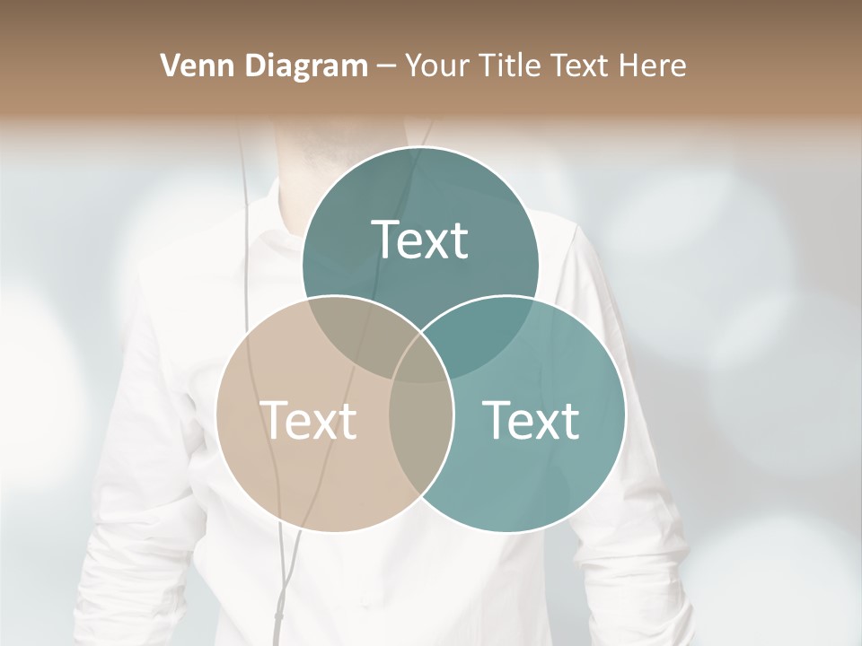 Enjoy Dance Head PowerPoint Template