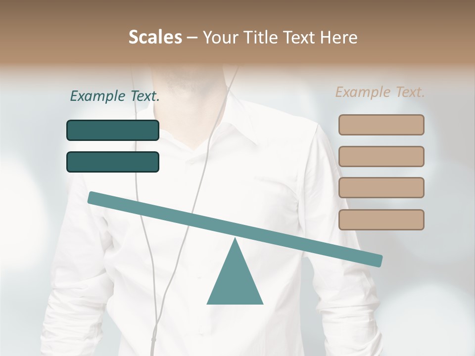 Enjoy Dance Head PowerPoint Template