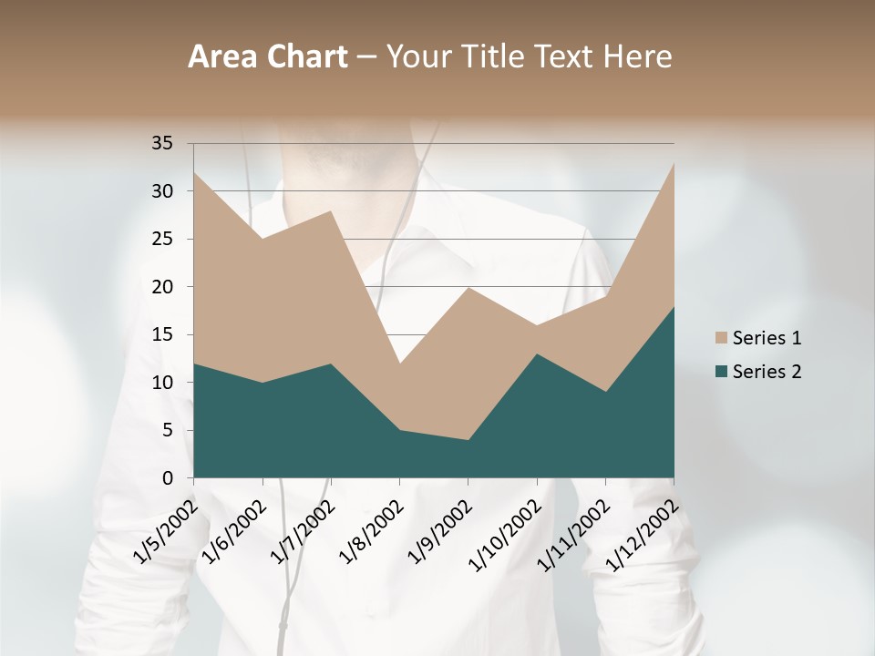 Enjoy Dance Head PowerPoint Template