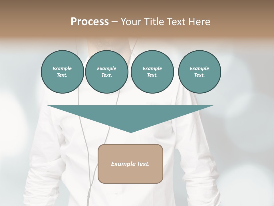 Enjoy Dance Head PowerPoint Template