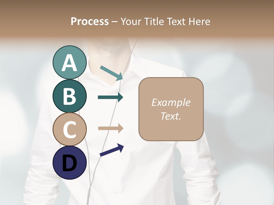 Enjoy Dance Head PowerPoint Template