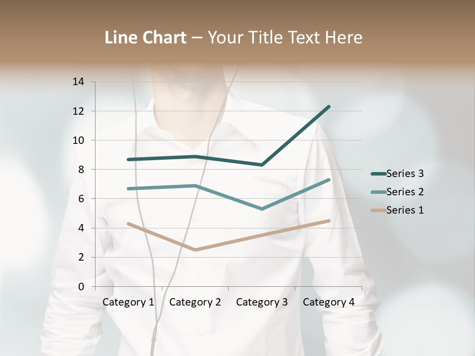 Enjoy Dance Head PowerPoint Template