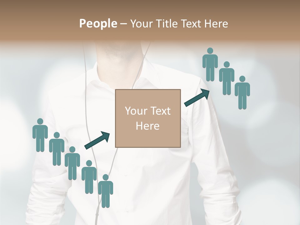 Enjoy Dance Head PowerPoint Template