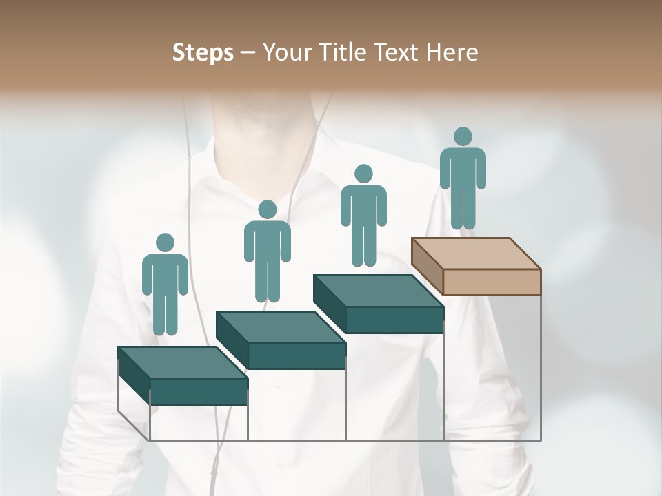 Enjoy Dance Head PowerPoint Template