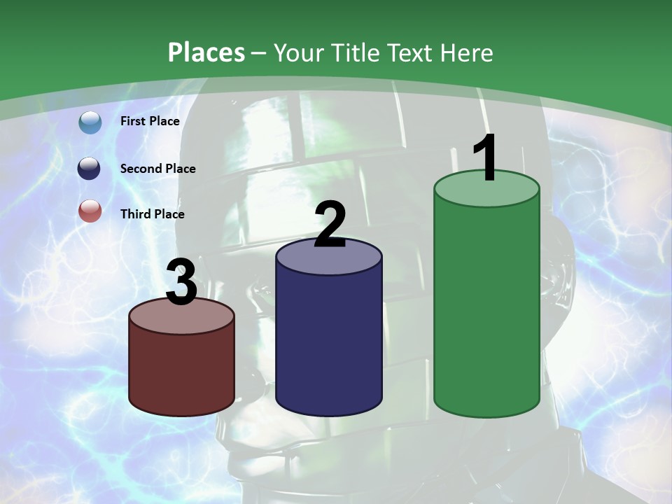 Design Chip Metal PowerPoint Template